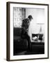 Robert F. Kennedy Talking on Phone-Hank Walker-Framed Photographic Print