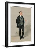 Robert Falcon Scott-Leslie Ward-Framed Art Print