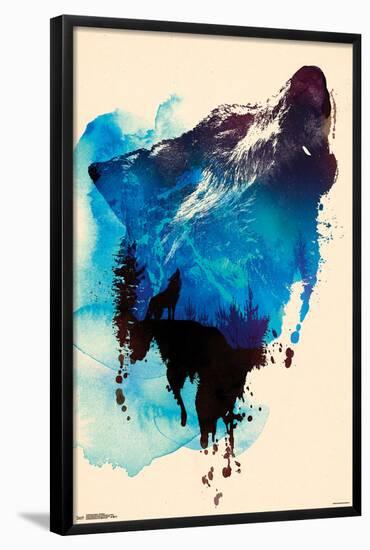 Robert Farkas - Wolf Paint-null-Framed Poster