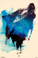 ROBERT FARKAS - WOLF PAINT-null-Lamina Framed Poster