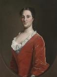 Hermione Pelham Banister (Mrs. John Banister) 1748 (Oil on Canvas)-Robert Feke-Giclee Print