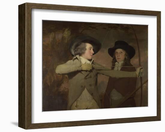 Robert Ferguson of Raith and Lieutenant-General Sir Ronald Ferguson (The Archer), C. 1789-Henry Raeburn-Framed Giclee Print