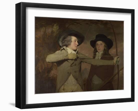 Robert Ferguson of Raith and Lieutenant-General Sir Ronald Ferguson (The Archer), C. 1789-Henry Raeburn-Framed Giclee Print