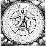 Diagram Showing Man's Position in the Universe, 1617-19-Robert Fludd-Laminated Giclee Print