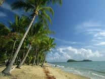 Palm Cove with Double Island Beyond, North of Cairns, Queensland, Australia, Pacific-Robert Francis-Photographic Print