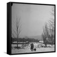Robert Frost-Eric Schaal-Framed Stretched Canvas
