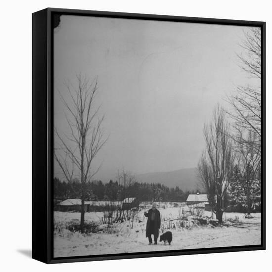 Robert Frost-Eric Schaal-Framed Stretched Canvas