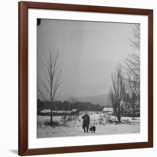 Robert Frost-Eric Schaal-Framed Photographic Print