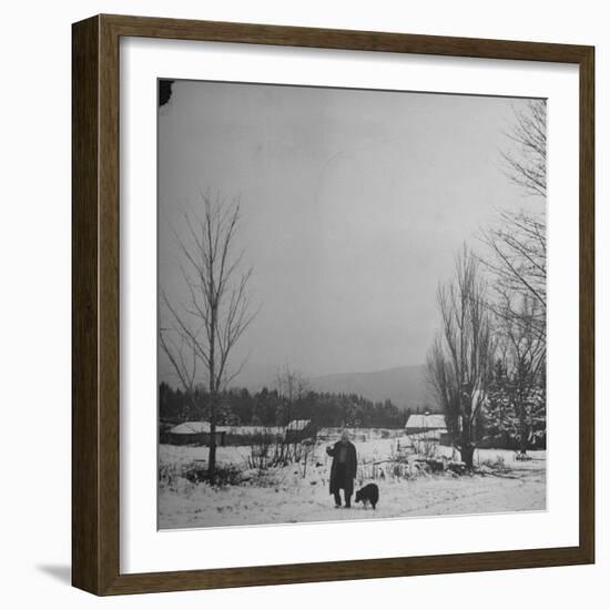 Robert Frost-Eric Schaal-Framed Photographic Print