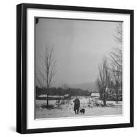 Robert Frost-Eric Schaal-Framed Photographic Print