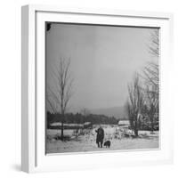 Robert Frost-Eric Schaal-Framed Photographic Print