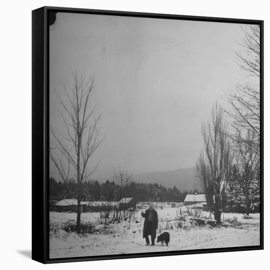 Robert Frost-Eric Schaal-Framed Stretched Canvas