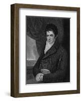 Robert Fulton (1765-1815), Engraved by George Parker (Fl.1834-D.1868) (Engraving)-Benjamin West-Framed Giclee Print