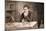 Robert Fulton Thinking at Desk-null-Mounted Giclee Print