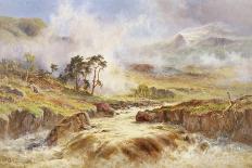 A Stormy Landscape-Robert Gallon-Stretched Canvas