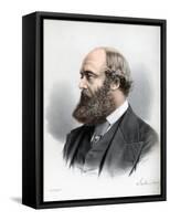 Robert Gascoyne-Cecil, 3rd Marquess of Salisbury, British Statesman and Prime Minister, C1890-Petter & Galpin Cassell-Framed Stretched Canvas