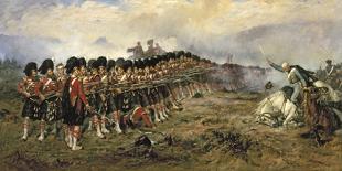 'Saving the Colours: the Guards at the Battle of Inkerman, 1854' (1906)-Robert Gibb-Giclee Print