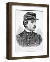 Robert Gould Shaw (1837-63) (Engraving)-American-Framed Giclee Print