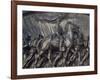 Robert Gould Shaw in Command of Black Troops of the 54th Massachusetts Regiment-null-Framed Photographic Print