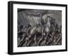 Robert Gould Shaw in Command of Black Troops of the 54th Massachusetts Regiment-null-Framed Photographic Print