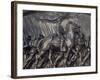 Robert Gould Shaw in Command of Black Troops of the 54th Massachusetts Regiment-null-Framed Photographic Print