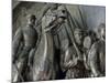 Robert Gould Shaw in Command of Black Troops of the 54th Massachusetts Regiment-null-Mounted Photographic Print