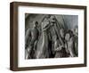 Robert Gould Shaw in Command of Black Troops of the 54th Massachusetts Regiment-null-Framed Photographic Print