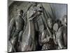 Robert Gould Shaw in Command of Black Troops of the 54th Massachusetts Regiment-null-Mounted Photographic Print