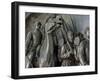 Robert Gould Shaw in Command of Black Troops of the 54th Massachusetts Regiment-null-Framed Photographic Print