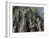 Robert Gould Shaw in Command of Black Troops of the 54th Massachusetts Regiment-null-Framed Photographic Print