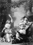 The Royal Princesses, Children of King George III, 19th Century-Robert Graves-Laminated Giclee Print