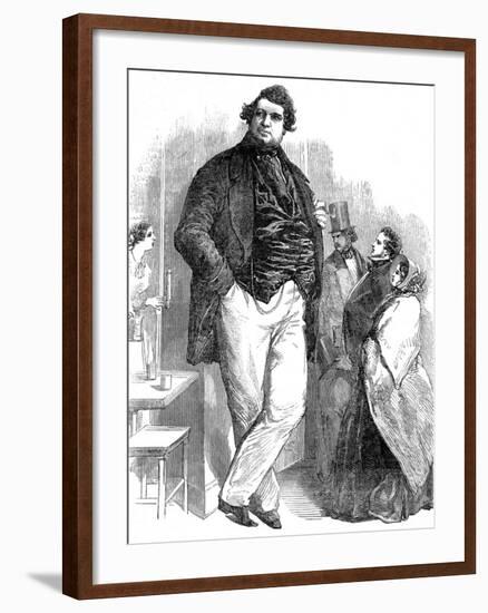 Robert Hales, the 'Norfolk Giant', 1851-null-Framed Photographic Print