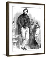 Robert Hales, the 'Norfolk Giant', 1851-null-Framed Photographic Print