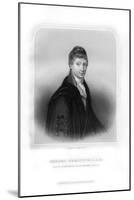 Robert Hamilton, Scottish Economist and Mathematician-William Holl II-Mounted Giclee Print