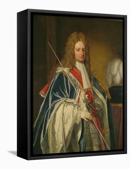 Robert Harley, 1st Earl of Oxford, 1714-Godfrey Kneller-Framed Stretched Canvas