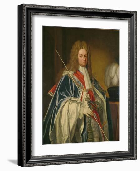 Robert Harley, 1st Earl of Oxford, 1714-Godfrey Kneller-Framed Giclee Print