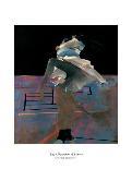 Dancers on a Purple Floor-Robert Heindel-Framed Art Print