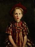 Little Girl in Red Stripes, 1910-Robert Henri-Giclee Print