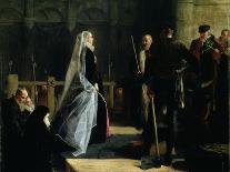 Execution of Mary (1542-87) Queen of Scots, 1867-Robert Herdman-Framed Giclee Print