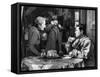 Robert Hirsch, Jean Gabin and Gabrielle Fontan: Maigret et L'Affaire Saint Fiacre, 1959-Marcel Dole-Framed Stretched Canvas