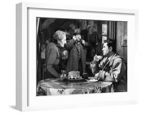 Robert Hirsch, Jean Gabin and Gabrielle Fontan: Maigret et L'Affaire Saint Fiacre, 1959-Marcel Dole-Framed Photographic Print