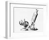 Robert Hooke's Microscope In Micrographia 1665-Jeremy Burgess-Framed Photographic Print