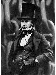 Isambard Kingdom Brunel, Standing in Front of the Launching Chains of the 'Great Eastern', 1857-Robert Howlett-Framed Giclee Print
