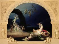 "There Sleeps Titania", from the Midsummer Night's Dream-Robert Huskisson-Giclee Print