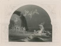 "There Sleeps Titania", from the Midsummer Night's Dream-Robert Huskisson-Framed Giclee Print