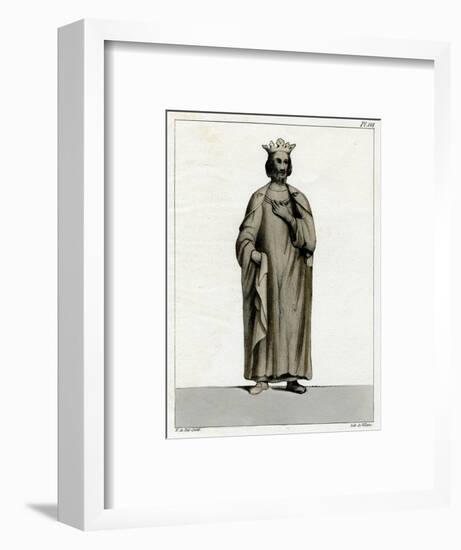 Robert II Le Pieux-H de Viel-Castel-Framed Art Print