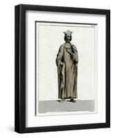 Robert II Le Pieux-H de Viel-Castel-Framed Art Print