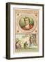 Robert II of France Distributing Alms-null-Framed Giclee Print