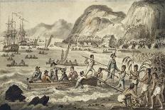 Oatehite, from the Voyages of Captain Cook-Robert Isaak Cruikshank-Framed Stretched Canvas