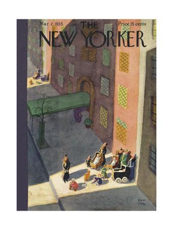 The New Yorker Cover - March 2, 1935